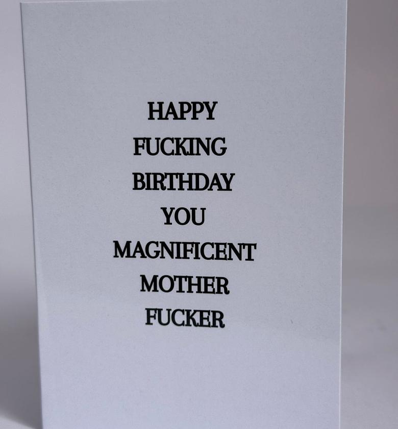 Bold Birthday Card image