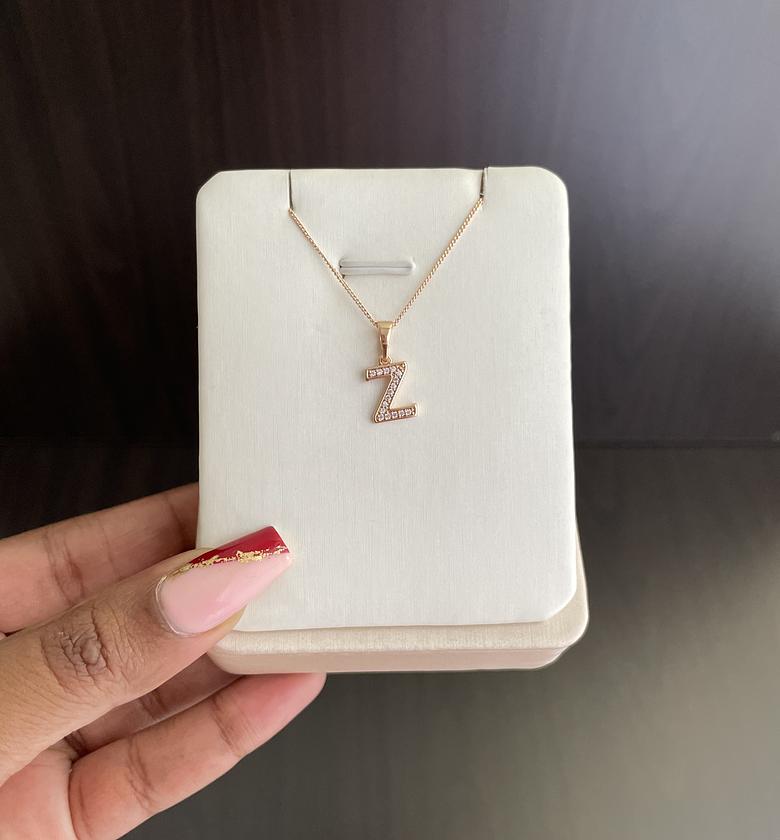 Initial Necklace - Z image