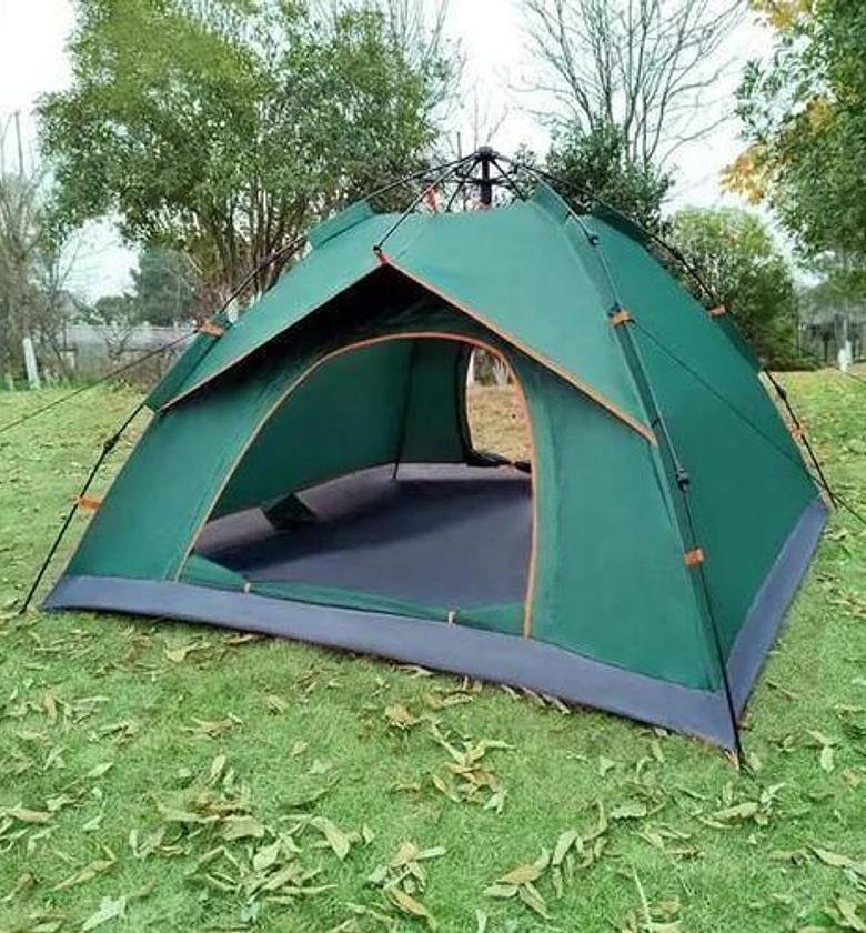 Camping Tent. 1-2 People Automatic Camping Tent image