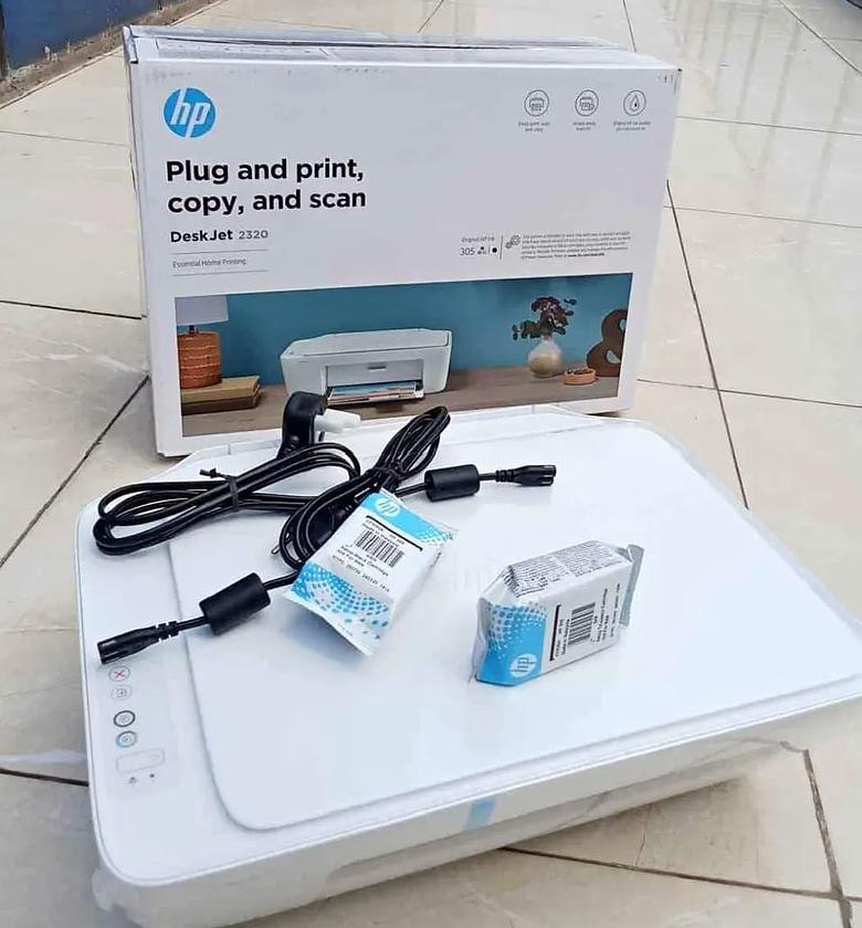 HP DESKJET 2320 All-in-One, PRINT,COPY,SCAN,USB Interface, White 1 year Warranty image