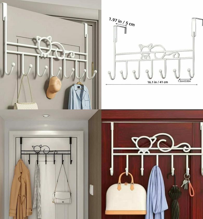 Over The Door Hanger Hooks image
