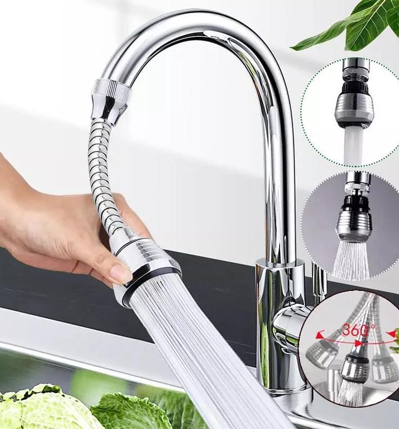 Metallic Tap Faucet Extender image