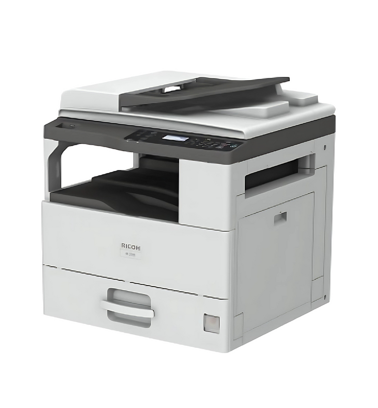 Ricoh M2701 Monochrome Multifunction Copier – Print · Scan · Copy · Fax | Up to 27 ppm | Duplex | Ethernet & USB image