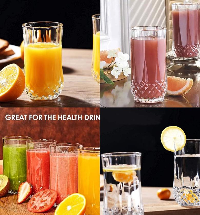 CRYSTAL TALL GLASS 6pcs image