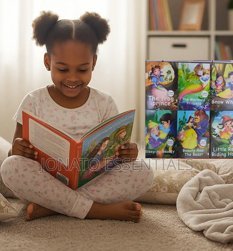 6 Pc Children’S Fairy Tale Storybook Set image