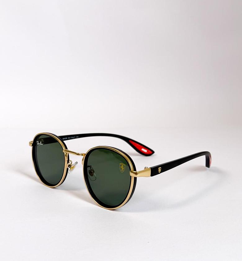 Ray-Ban Rimflex Ferrari Sunglasses – Green Lens Edition image
