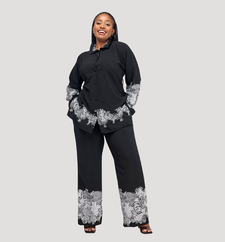 Lux Two-Piece Pants Set image