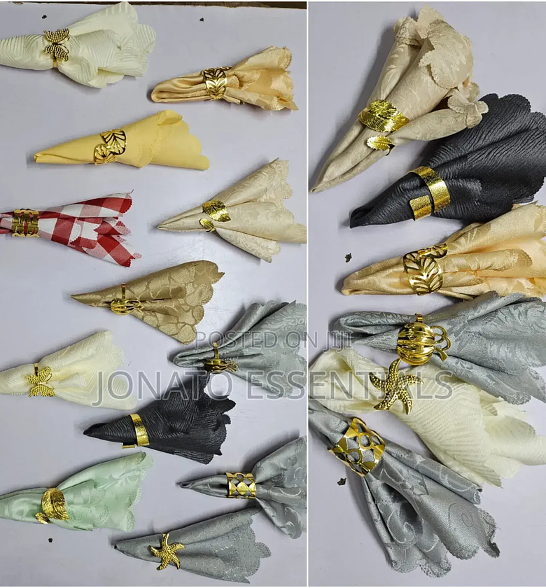 6 Piece Napkin Rings Set image