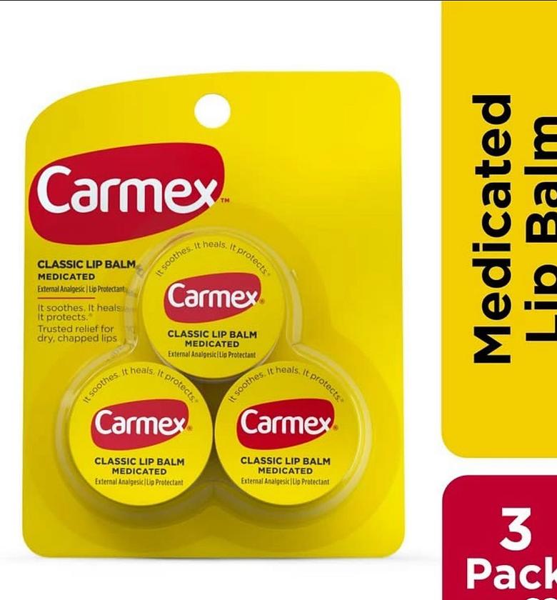 Carmex Medicated Lip Balm Jar image