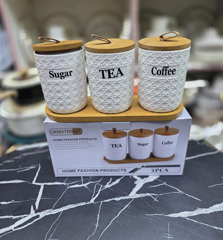 Ceramic Storage Canisters.  image