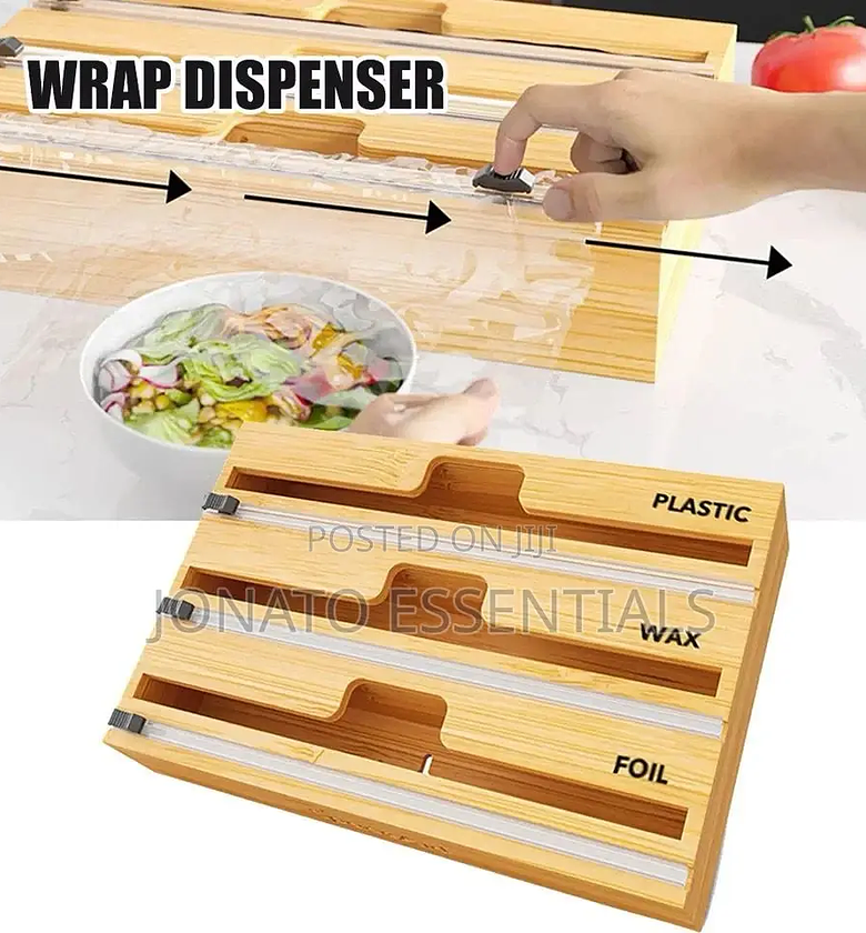 3 Layers Aluminum Foil Wrap Dispenser image