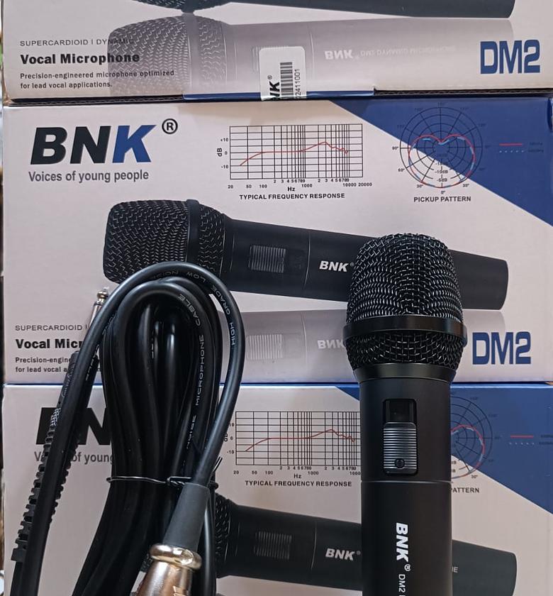 Microphone. BNK SINGLE WIRED MIC DM 2  BNK DM2 Dynamic Microphone image