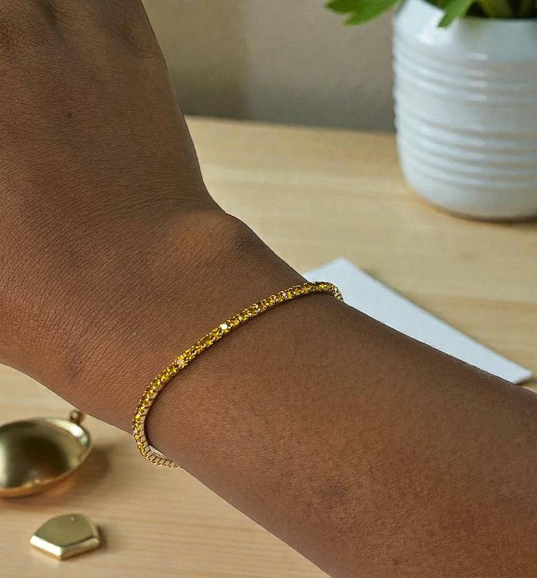 Honey Gold Stretch Bracelets image
