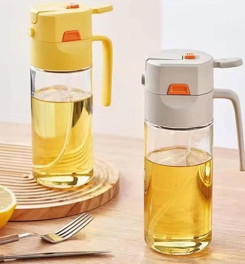 2in1 oil dispenser & oil sprayer. Capacity 600ml. image