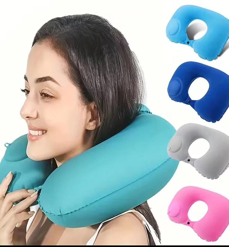 Inflatable Portable Travel Neck Pillow image