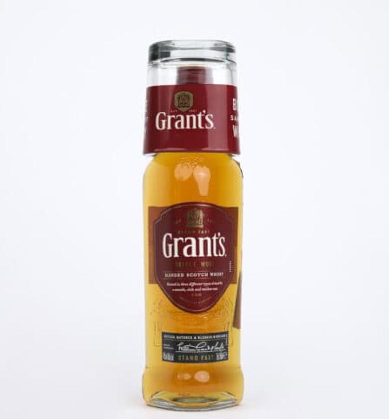 Grants with glass  image
