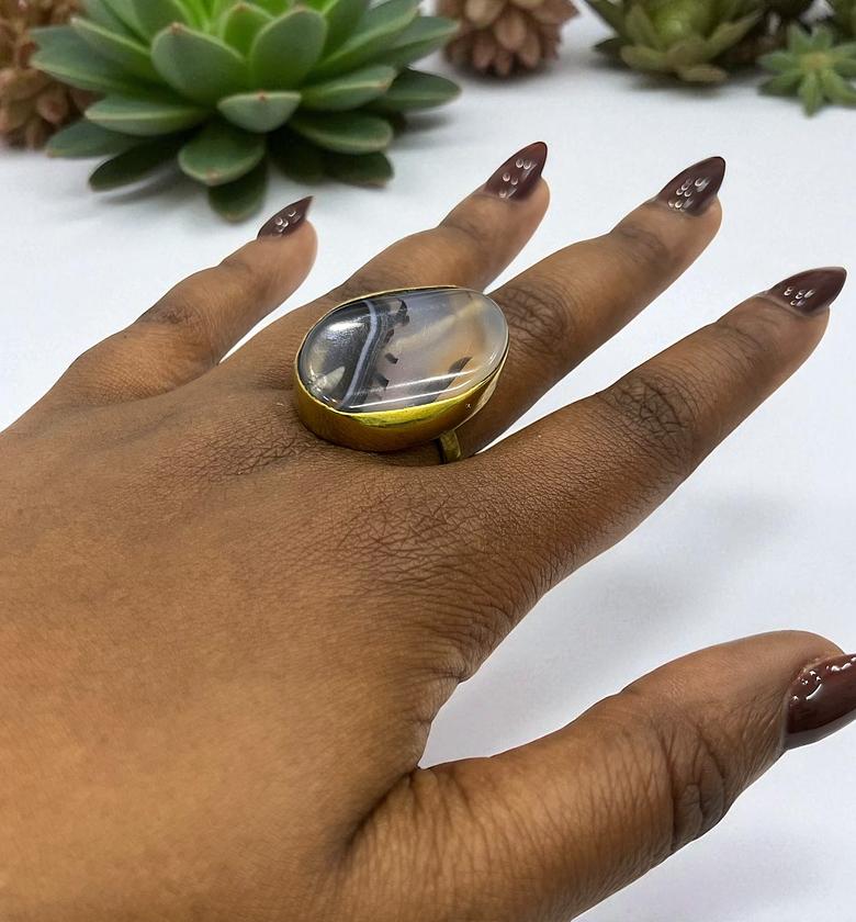 Taye Brass Ring Adjustable  image