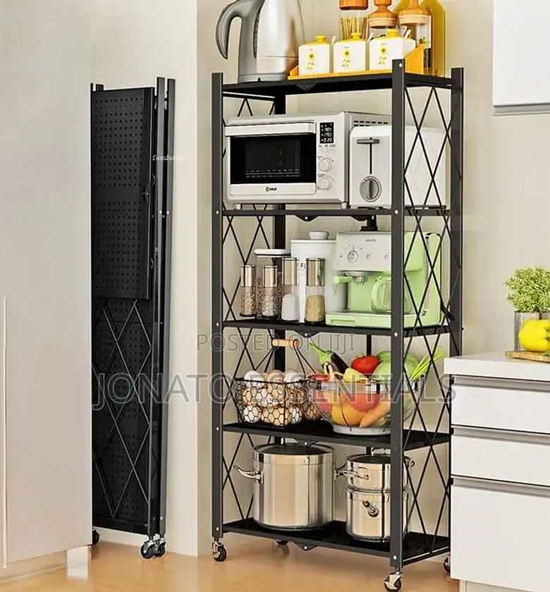 Foldable Kitchen Rack and Organizer image