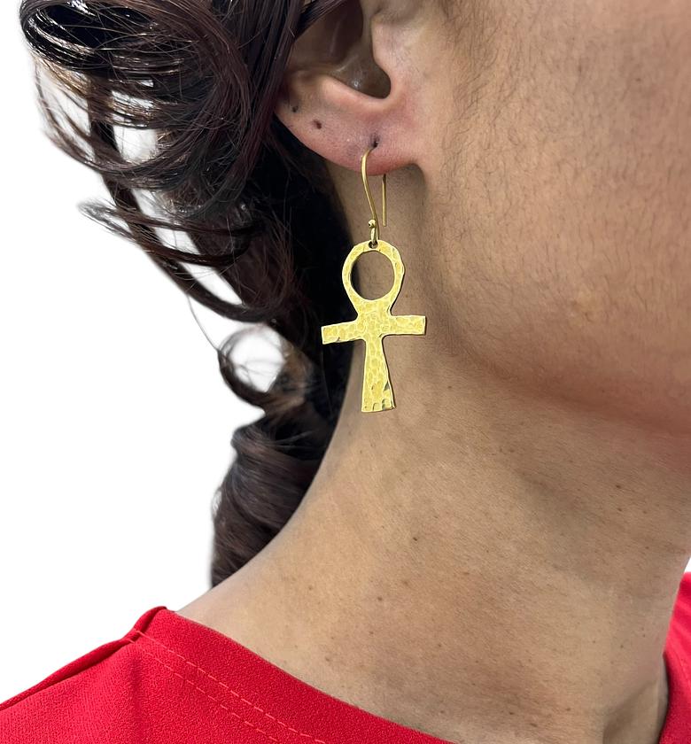 Amara Brass Earrings  image