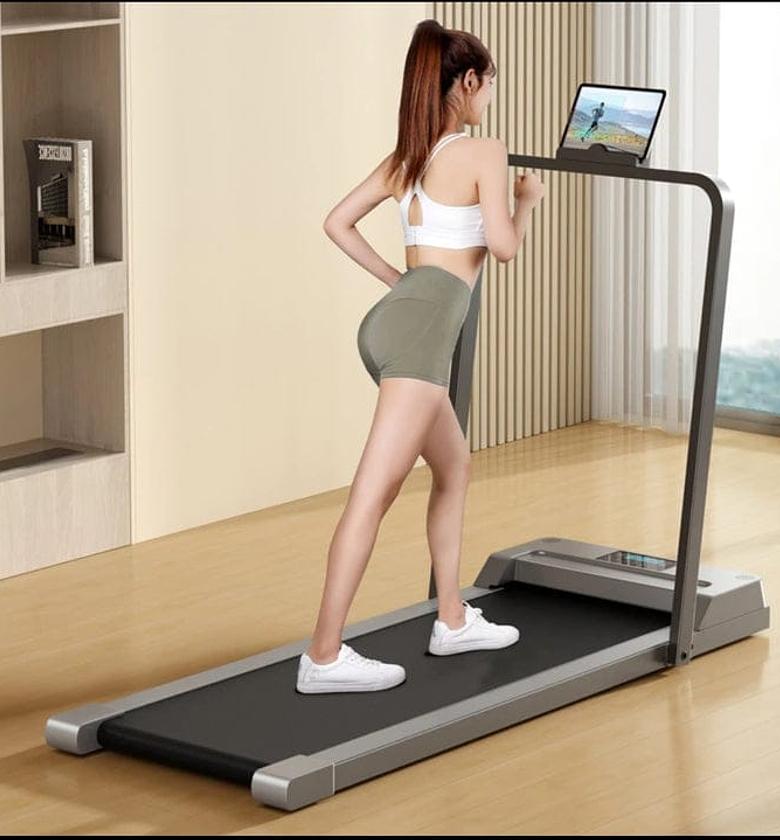 Walking Pad. Portable Motorised Foldable Treadmills/Walking Pad with Remote image