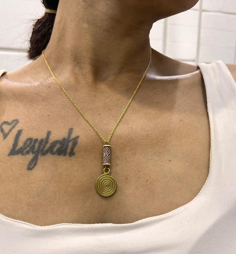 Zina Brass Necklaces image