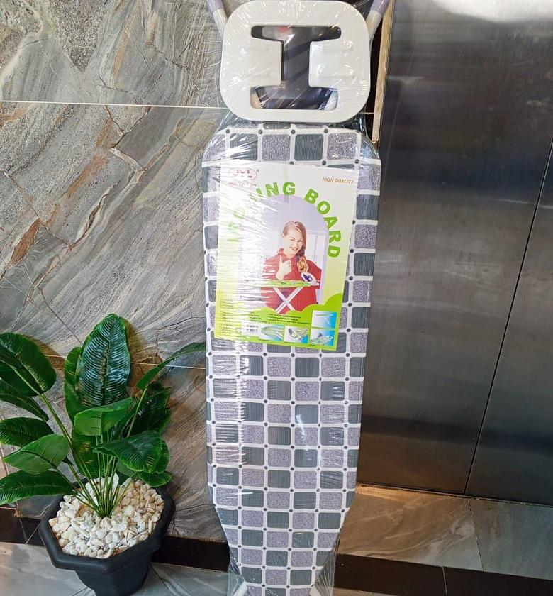 Foldable Metallic Ironing Board image