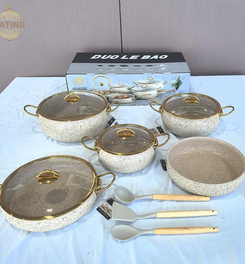 9pc Granite Cookware image