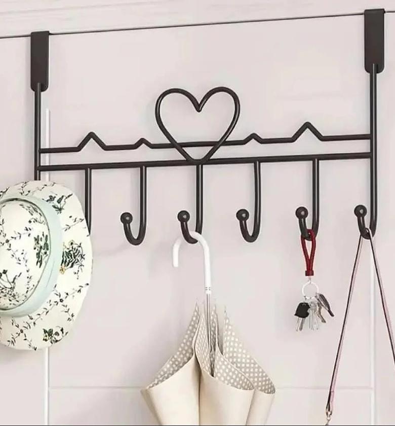 7 hook  over the door hanger  image