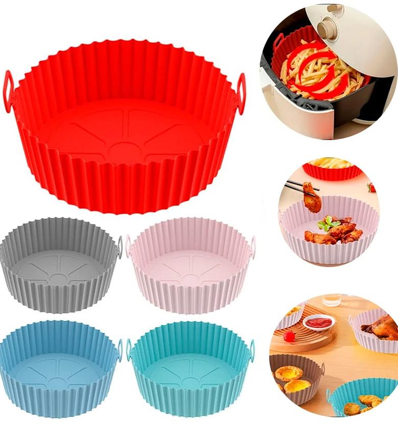 Round Silicone Air Fryer Liner  image