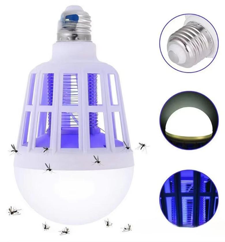 20W Mosquito Killer LED Bulb E27 Screw Base - Powerful Electric Insect Zapper & Energy Saving Light for Homes & Offices Nairobi Kenya image