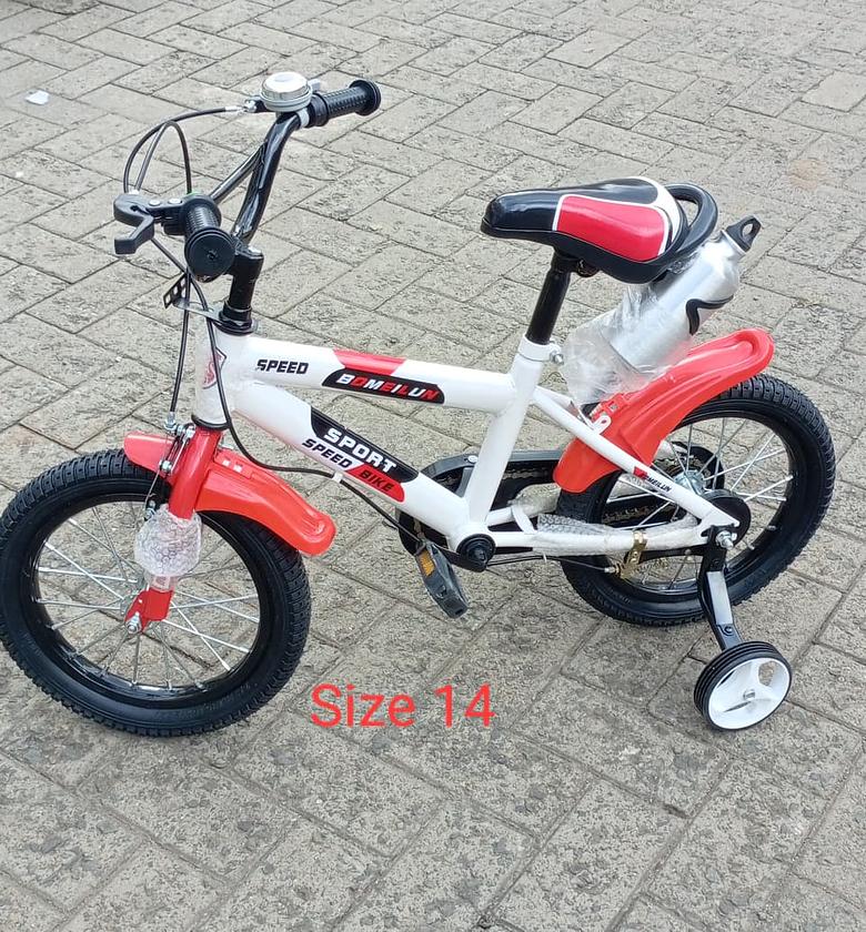 KIds Bicycle. Kids Bikes Size 14 For Age (3-7) Years image