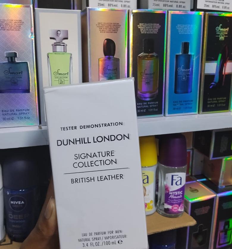 Men Perfume. Dunhill London Signature Collection British Leather Eau de Parfum for Men IDEAL BIRTHDAY/ VALENTINE GIFT image