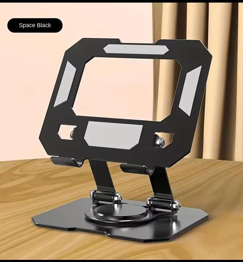 360° Rotatable Tablet Stand Adjustable Foldable Desktop Stand Holder image