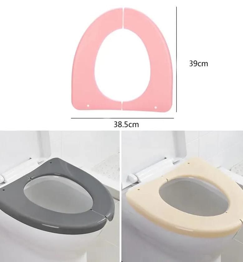 Foldable Plastic Toilet Seat Cover image
