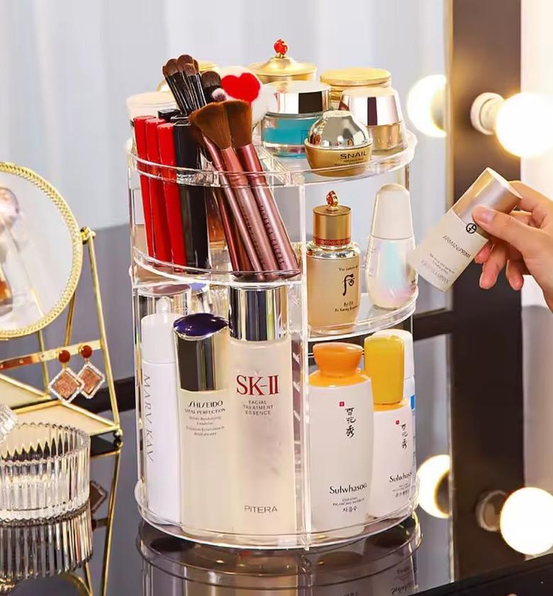 Rotating Cosmetics Storage Box image