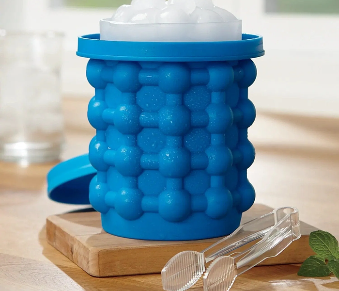 kitchen Silicone Ice Cube Maker Genie Ice Bucket image