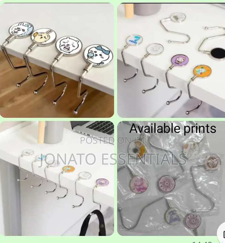 Crystal Bag Holder, Folding Table Hook image