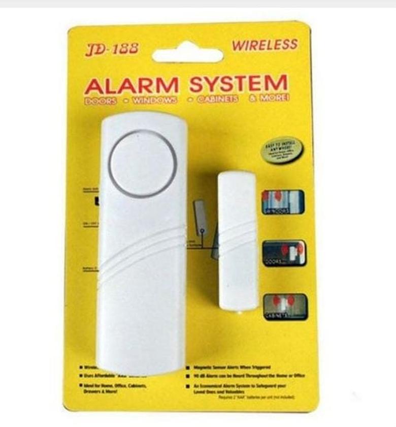 Wireless Magnetic Door/ Window Open/Close Sensor Detector image