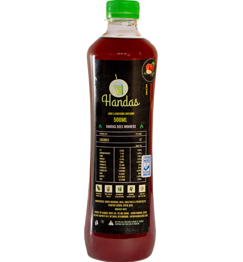 Handas juice 500ml plastic image
