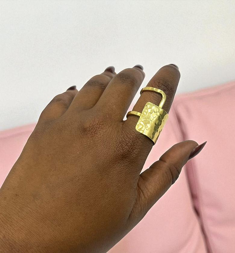 Ayana Brass Ring Adjustable  image