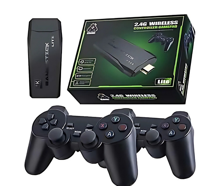 15,000 games console with wireless controller image