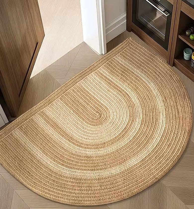 Natural Jute/ Woven Door Mat – 50×80cm image