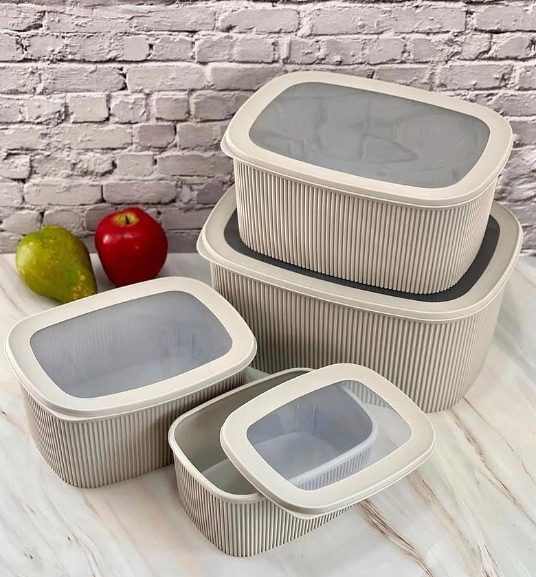 4pcs multipurpose storage containers image