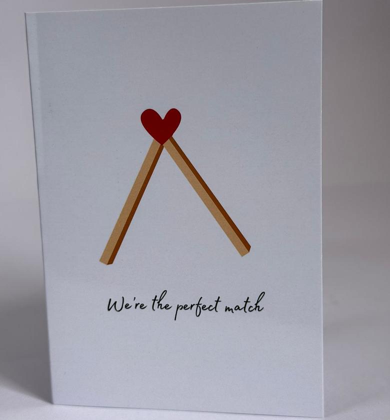 Perfect Match Love Cards image