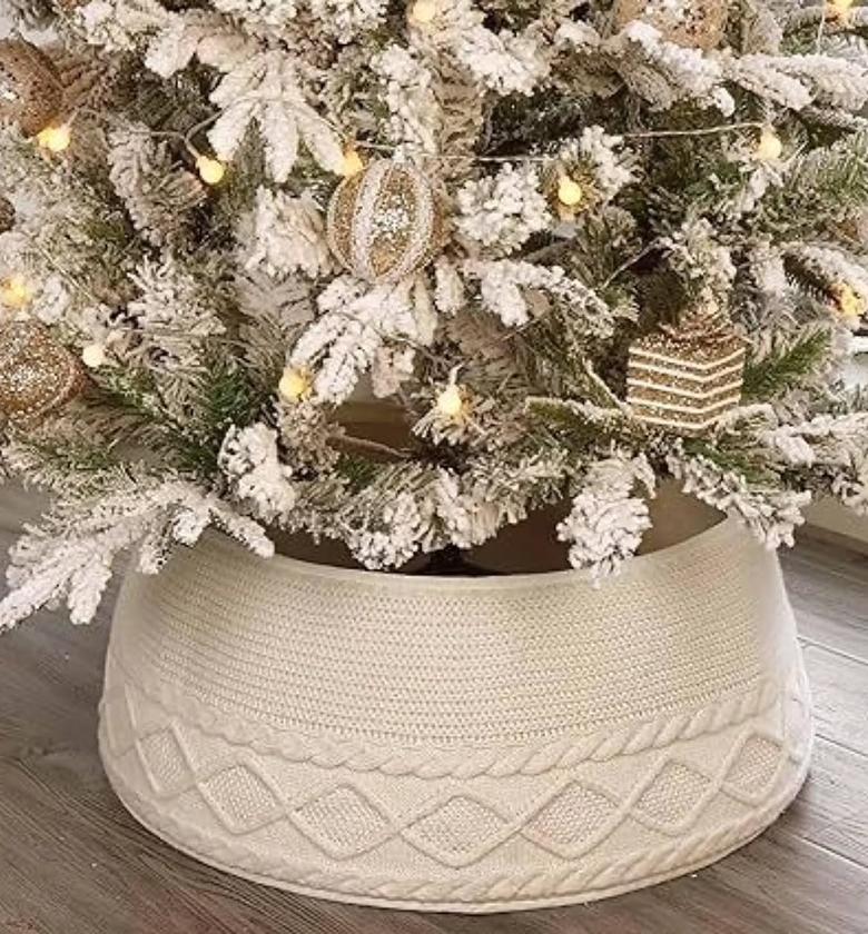 KnitCharm Christmas Tree Collar image