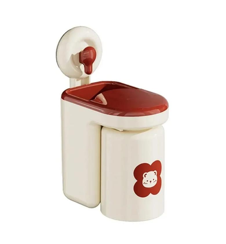 Wall Mounted Toothbrush Cup Rack image