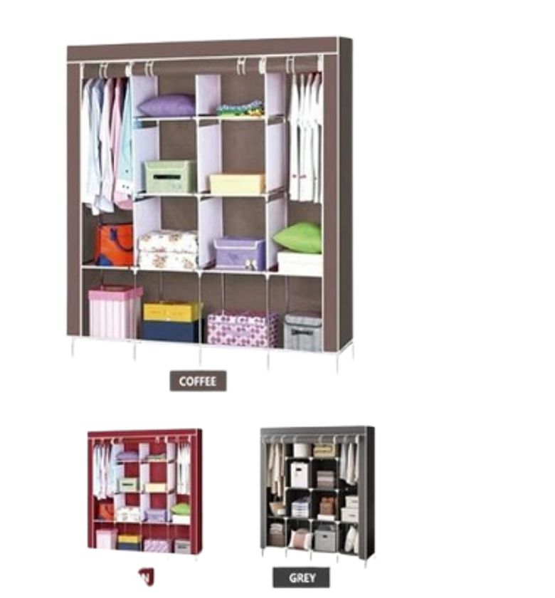 Quality Affordable  Nunix Portable Wardrobe 4 Column  image