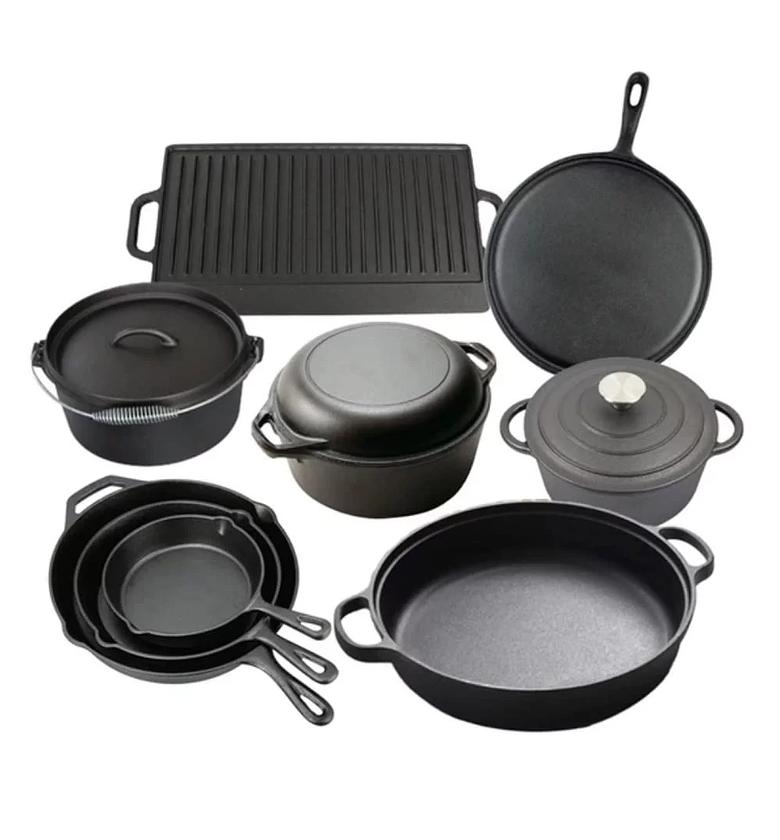 Preseasoned cast-iron set image