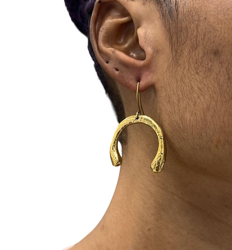 Tinashe Brass Earrings  image