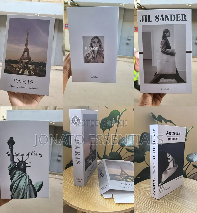 Aesthetic Decorative Storage Book Box image